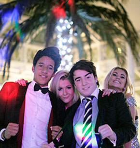 MPW students at the Christmas Ball