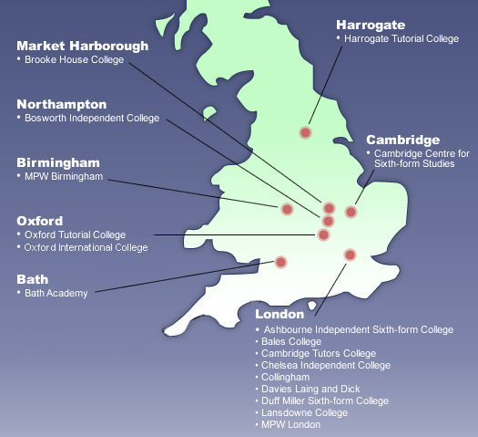 CIFE College Location map