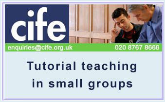 Tutorial teaching in small groups