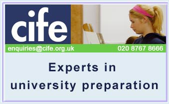 50% of CIFE students get top university places