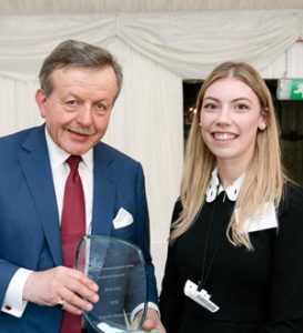 The CIFE award for GCSE was won by MPW student Evgenia Alexandrova