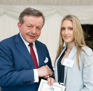 Tara Bage won a CIFE College Prize