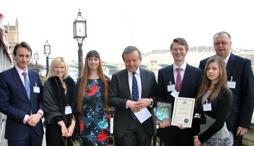 Carfax award winner at House of Lords