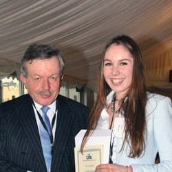 Collingham prize winner Emily Taplin