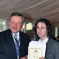 Collingham prize winner Walker Papin