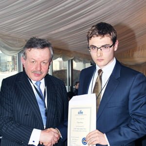 Tom Price Bath Academy award winner